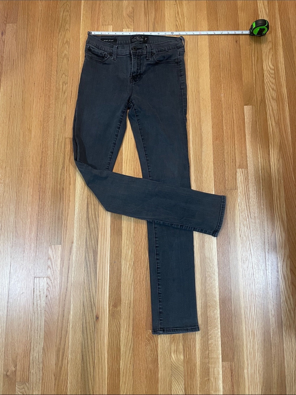 Lucky Brand Women's Black Slim Stretch Jeans - Brooke Straight